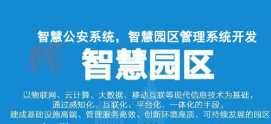 智慧园区系统专业开发物联网信息化